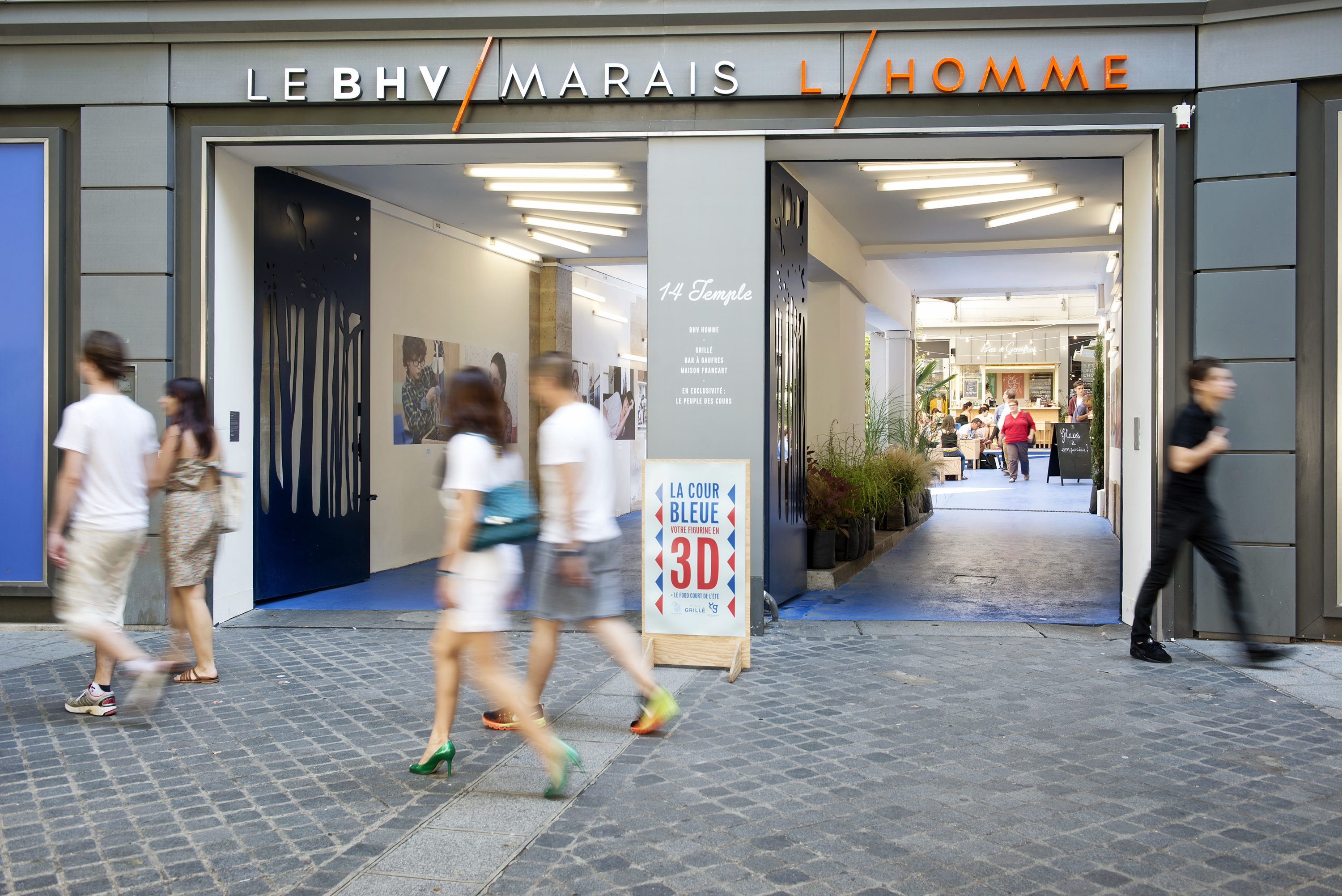La cour bleue - Forall Studio