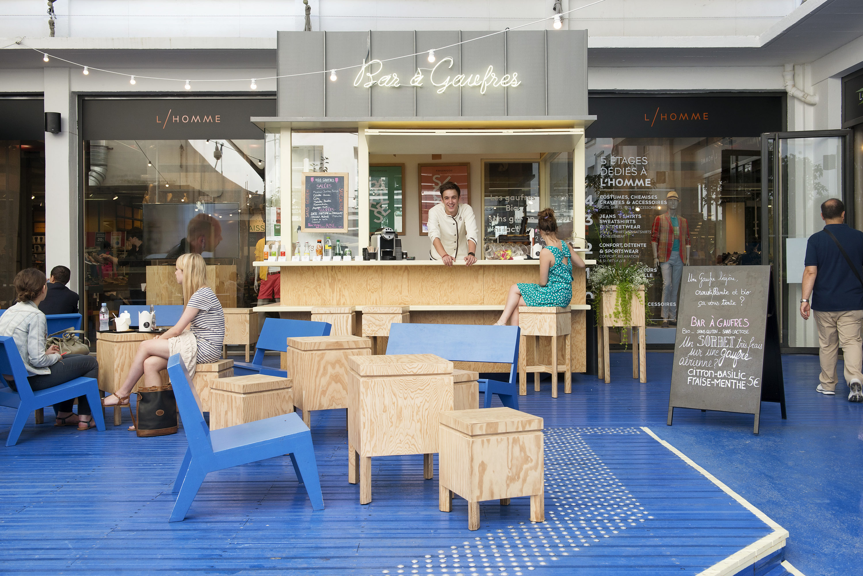 La cour bleue - Forall Studio