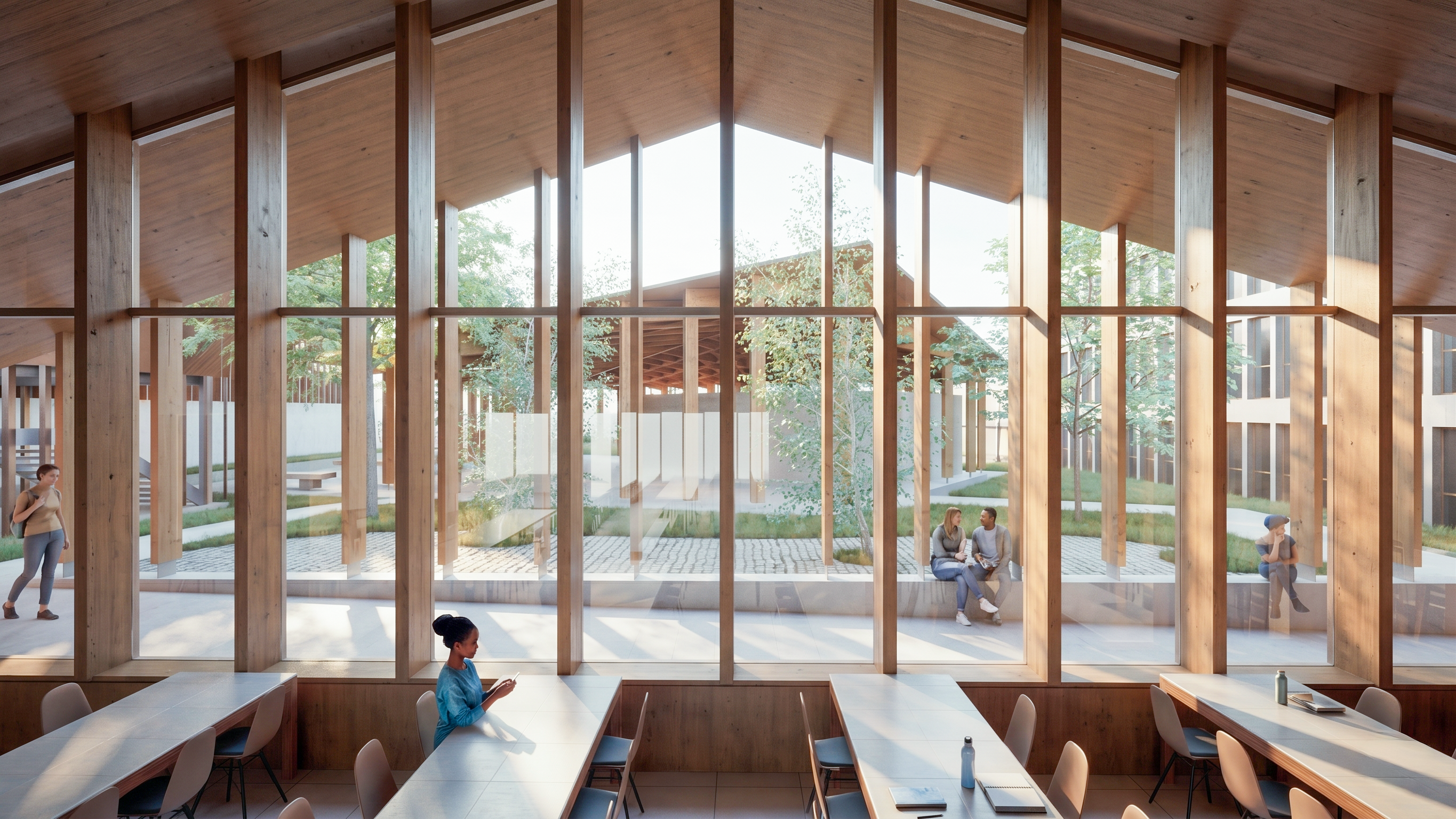 L&rsquo;éco-lycée Stéphane Hessel - Forall Studio